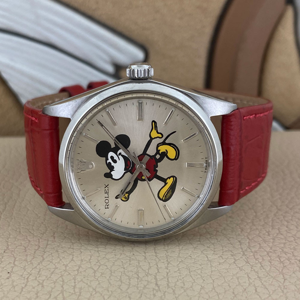 Rolex air king online mickey mouse